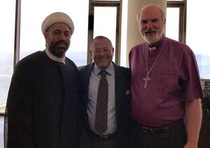 Sheikh Maytham Al-Salman (Bahrain), Ibrahim Salama, chief of the UN Human Rights Treaties Branch of UNHCHR, Bishop Thomas Schirrmacher (WEA)