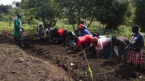 Foto: Jitokeze biointensive landwirtschaftliche Ausbildung Â© Jitokeze Wamama Wafrika
