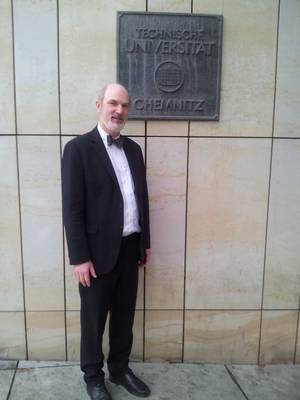 Photo: Thomas Schirrmacher at the Chemnitz University of Technology